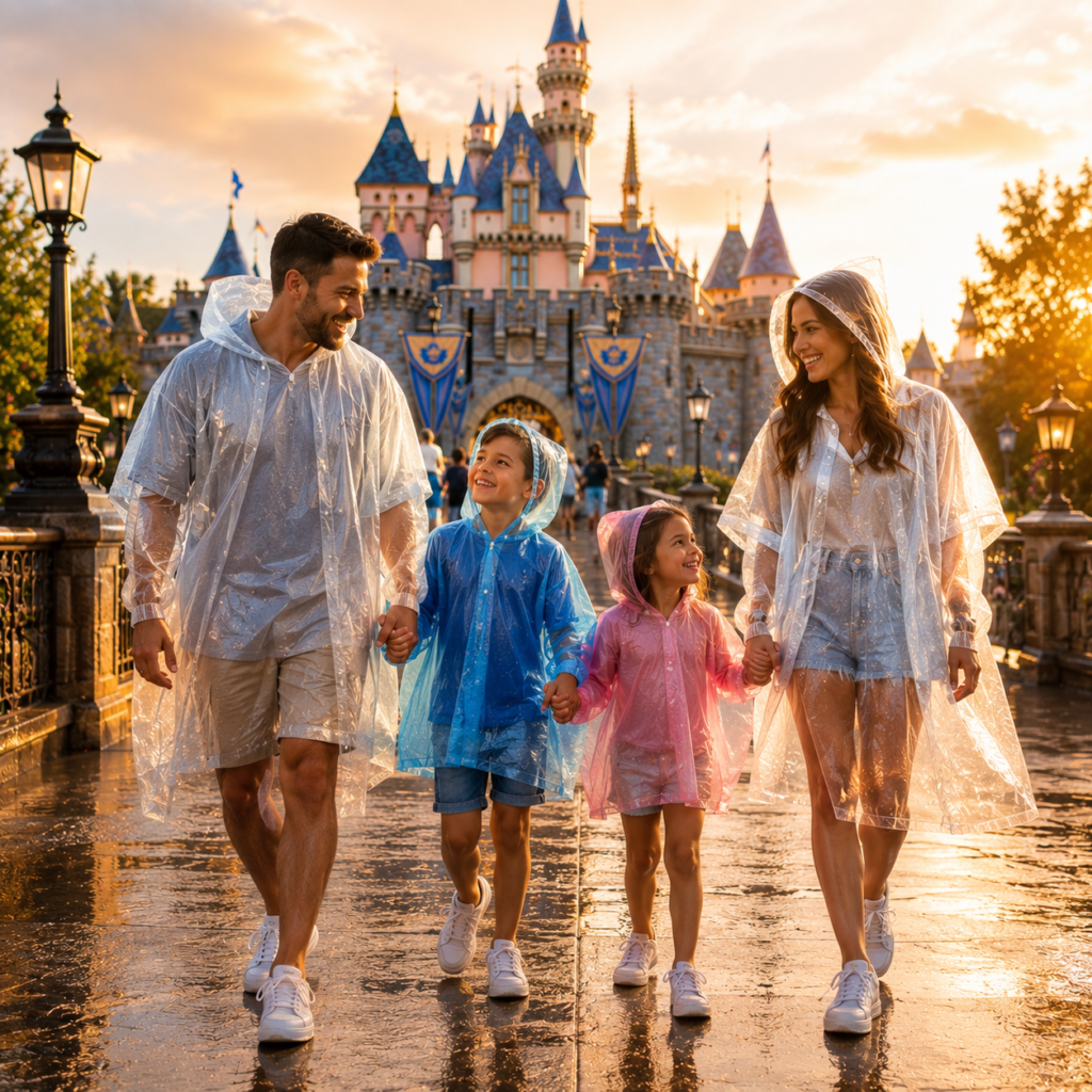 Rain Ponchos for Disneyland