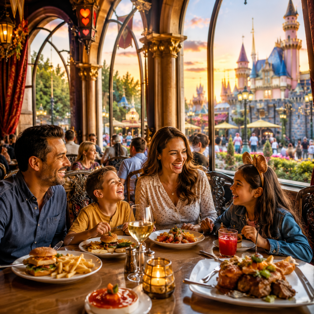 Best sit-down restaurants at Disneyland California